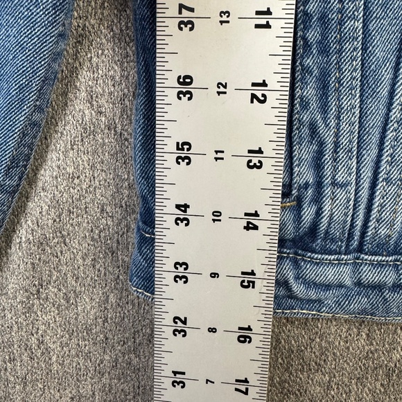 Levi's Blue Denim Button Up Trucker Style Jacket Kids Size 4T **READ** - Picture 6 of 7